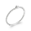 Coque de Nacre Bague solitaire argent 1912610