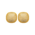 Coque de Nacre Boucles d'oreilles acier doré 3130209