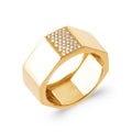 Coque de Nacre Bague plaqué or 2940810
