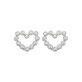 Coque de Nacre Puces d'oreilles argent 13005610
