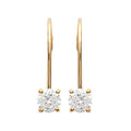 Coque de Nacre Boucles d'oreilles pendantes plaqué or 2516010