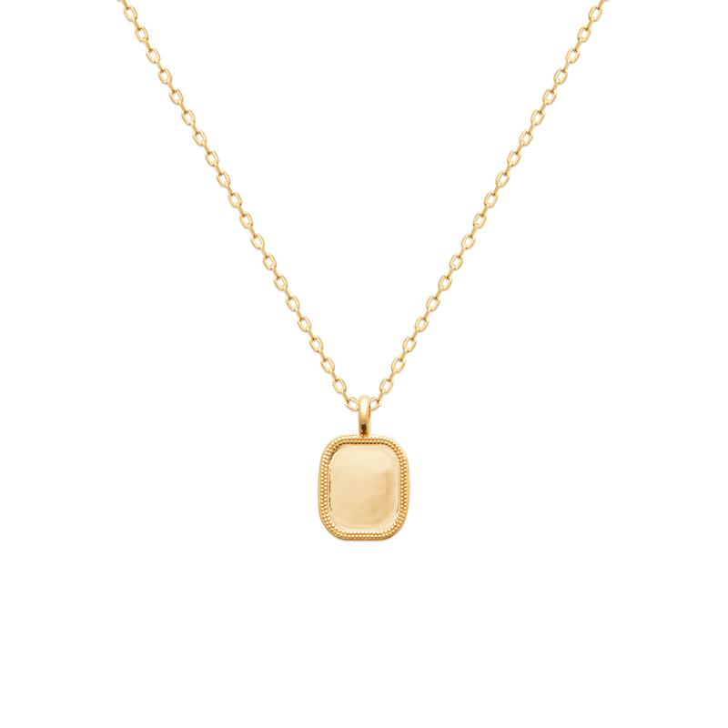 Coque de Nacre Médaille plaqué or 2782800