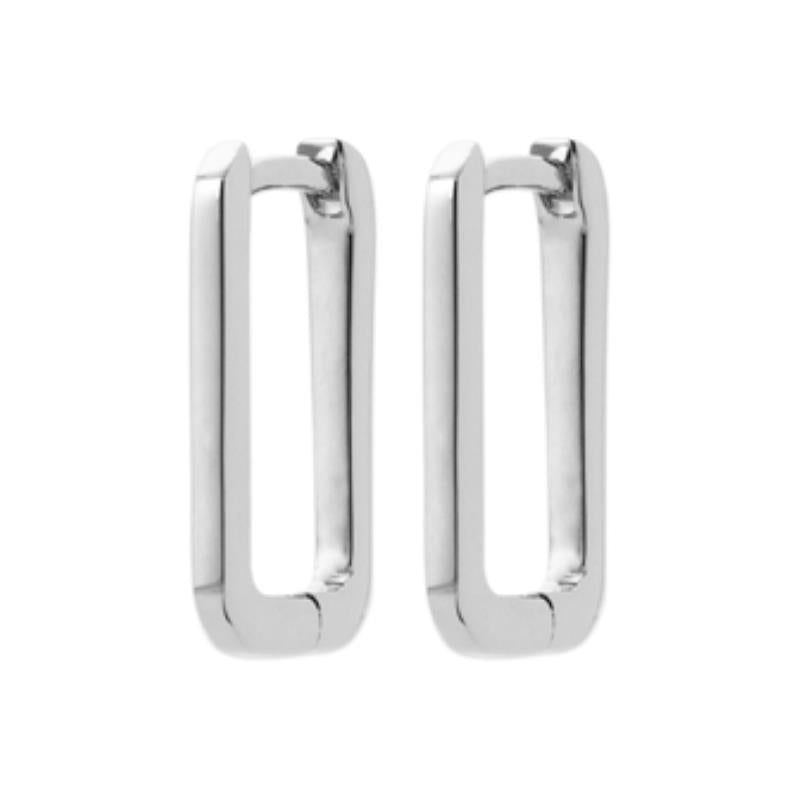 Coque de Nacre Créoles argent 7597000