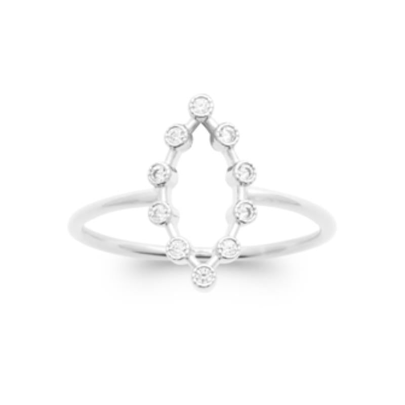 Coque de Nacre Bague argent 1982210