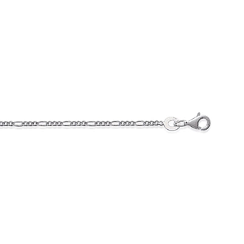 Coque de Nacre Chaîne maille figaro argent 733040