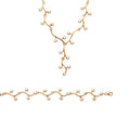 Coque de Nacre Collier plaqué or 970721