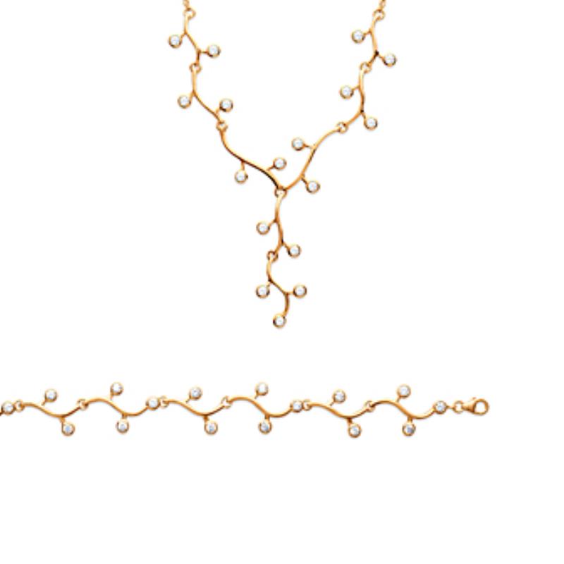 Coque de Nacre Collier plaqué or 970721