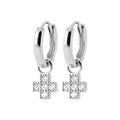 Coque de Nacre Créoles argent 1643310