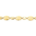 Coque de Nacre Bracelet acier doré 312347