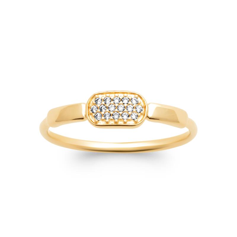 Coque de Nacre Bague plaqué or 2995610