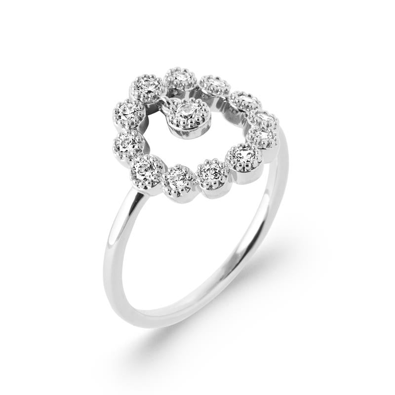Coque de Nacre Bague argent 10023210