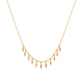 Coque de Nacre Collier plaqué or 921496