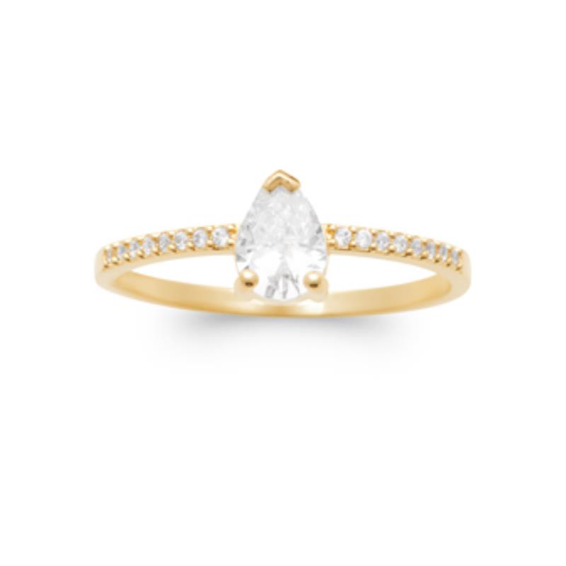 Coque de Nacre Bague plaqué or 2972610