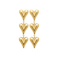 Coque de Nacre Boucles d'oreilles acier doré 3116109