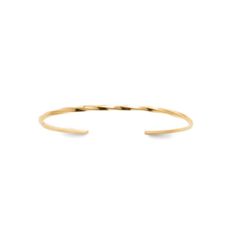 Coque de Nacre Bracelet jonc plaqué or 922201