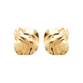 Coque de Nacre Puces d'oreilles plaqué or 23037000