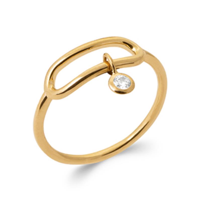 Coque de Nacre Bague plaqué or 2911610
