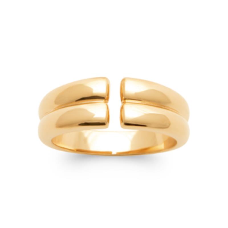 Coque de Nacre Bague plaqué or 2991300