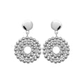 Coque de Nacre Boucles d'oreilles pendantes argent 73010300