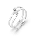 Coque de Nacre Bague argent 1974110