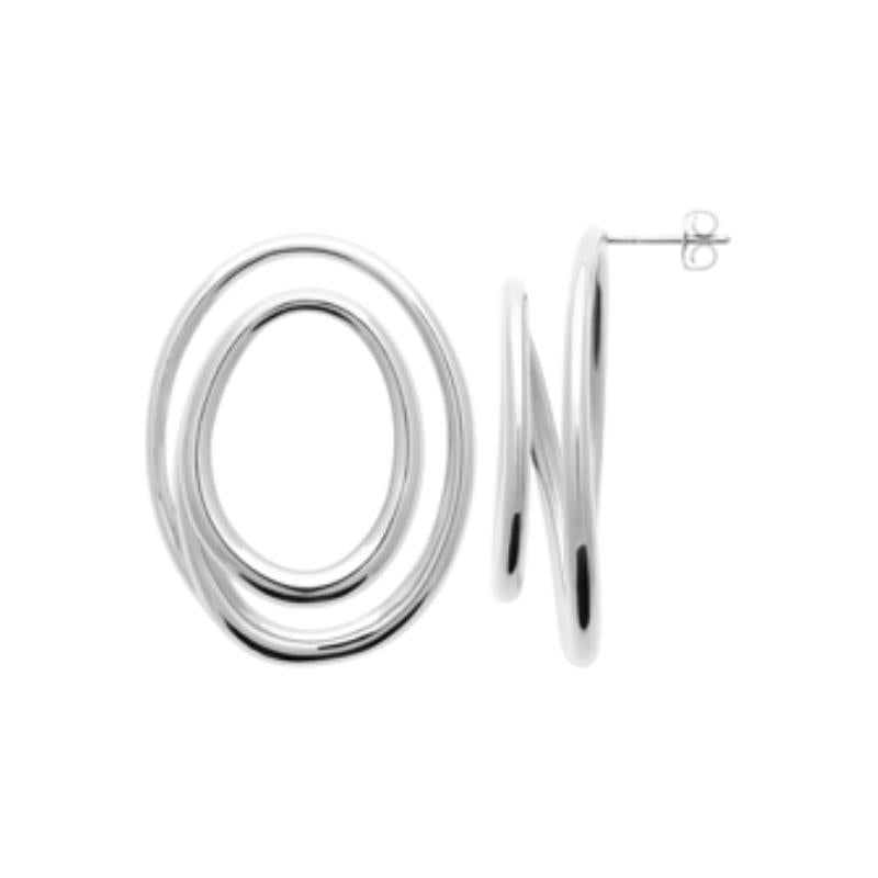 Coque de Nacre Boucles d'oreilles acier 3122500