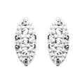 Coque de Nacre Puces d'oreilles argent 13077310