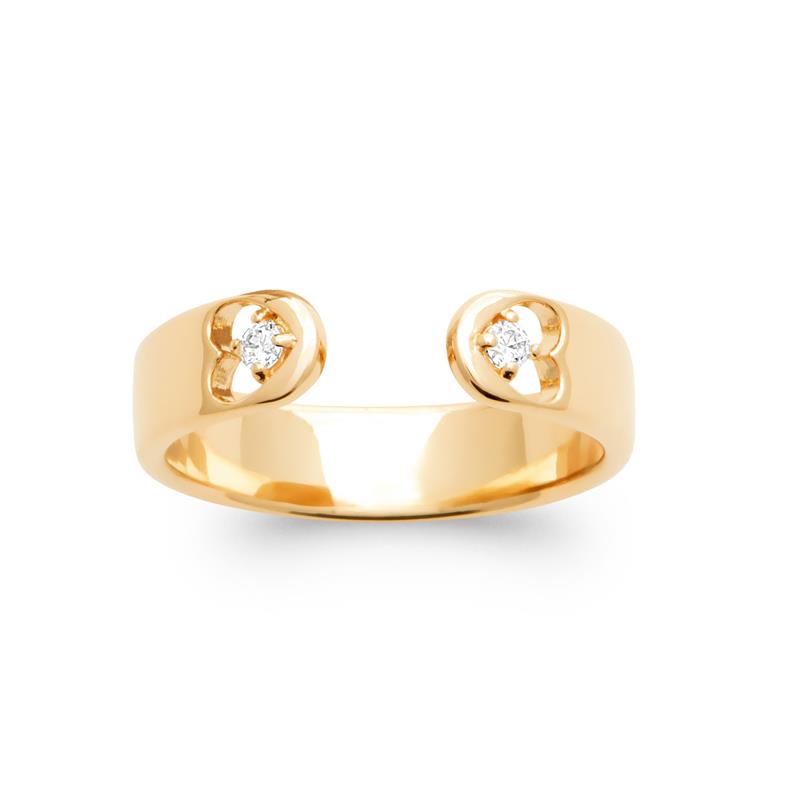 Coque de Nacre Bague plaqué or 20007510