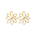 Izee Boucles d'oreilles acier doré 3117409