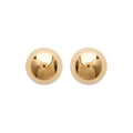 Coque de Nacre Puces d'oreilles plaqué or 2318515
