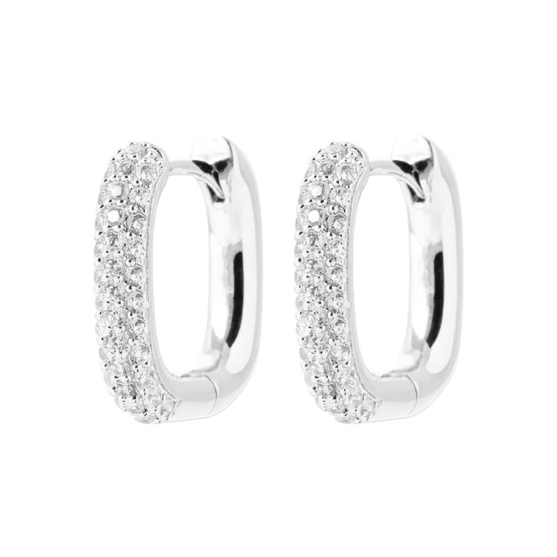 Coque de Nacre Créoles argent 1667610