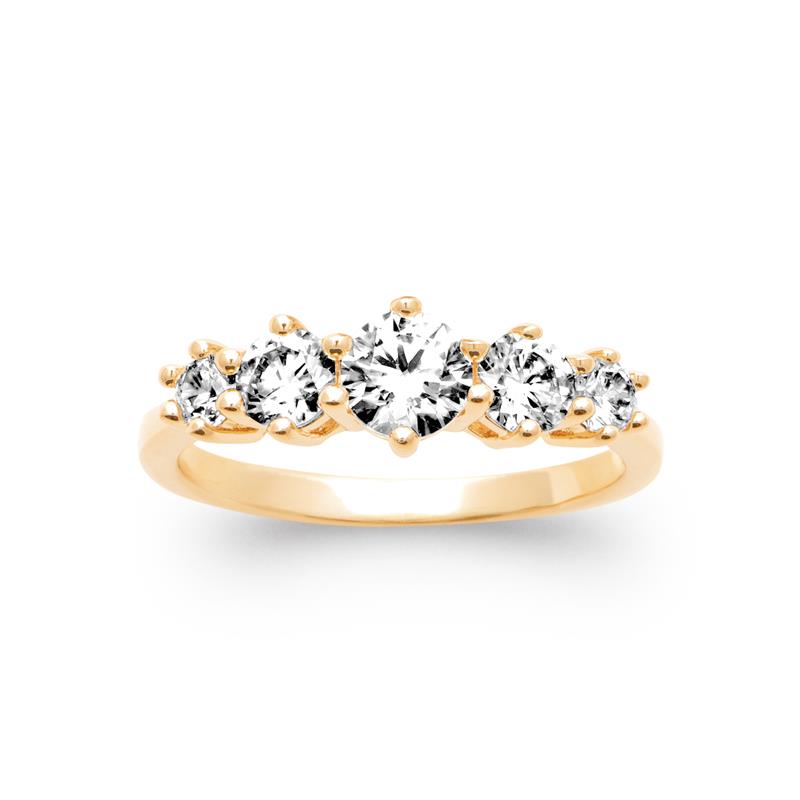 Coque de Nacre Bague plaqué or 20019410