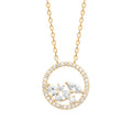 Coque de Nacre Collier plaqué or 974308