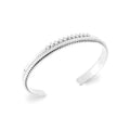 Coque de Nacre Bracelet jonc plaqué argent 474294