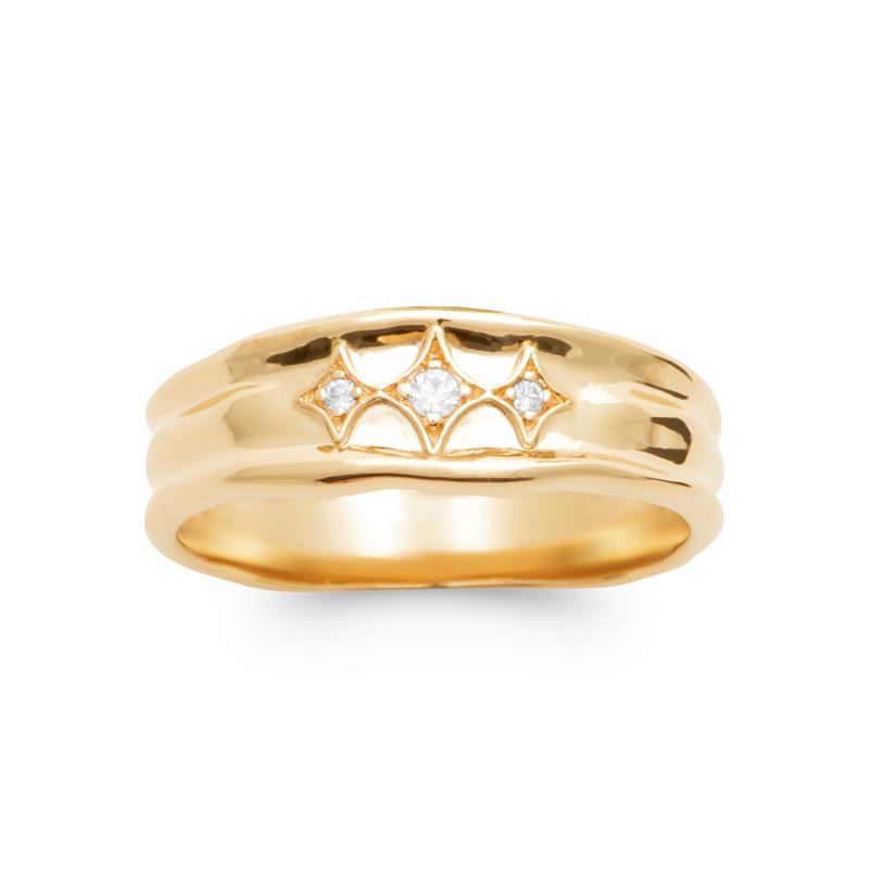 Coque de Nacre Bague plaqué or 2977310