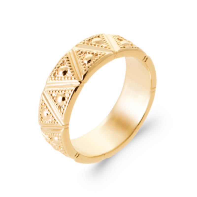 Coque de Nacre Bague plaqué or 2964800