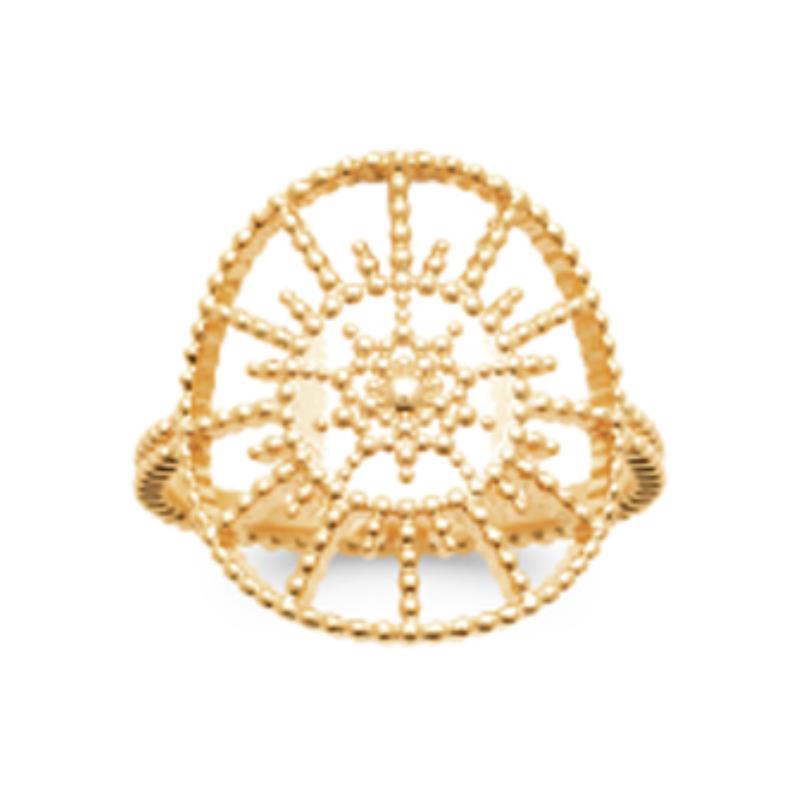 Coque de Nacre Bague plaqué or 2974300