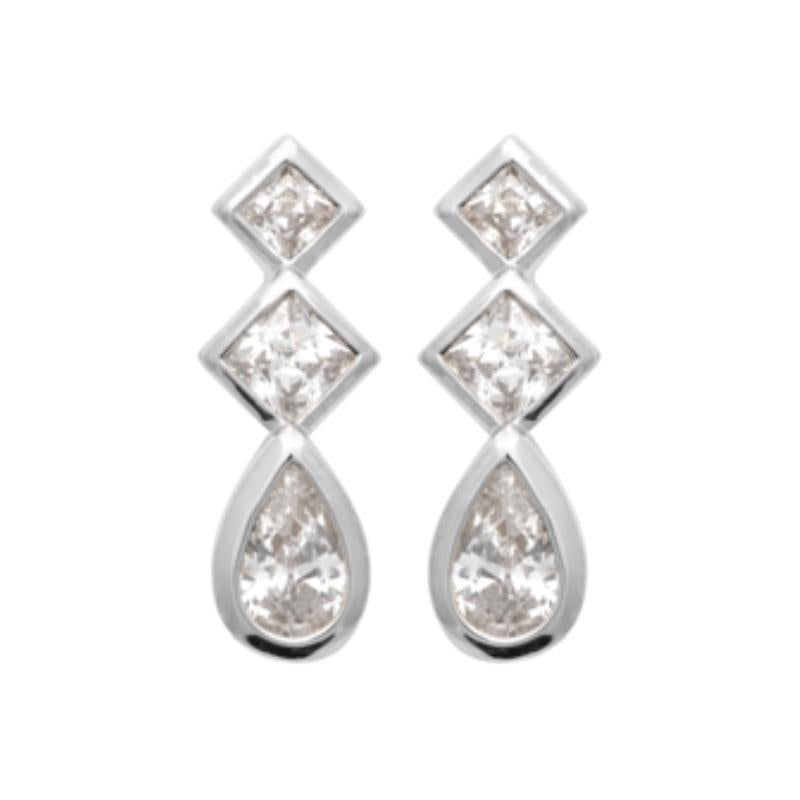 Coque de Nacre Puces d'oreilles argent 13009610