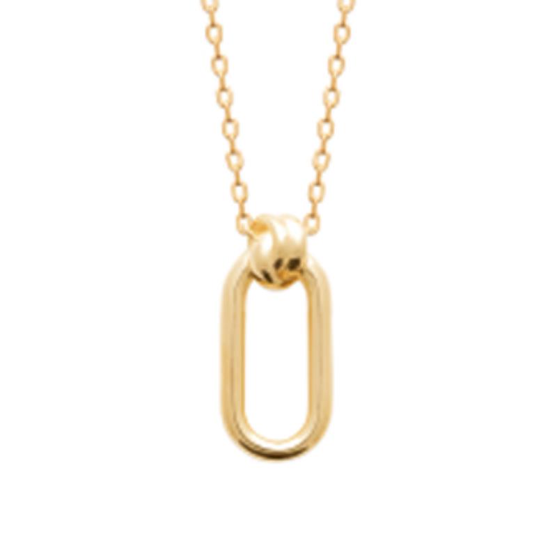 Coque de Nacre Collier plaqué or 922087