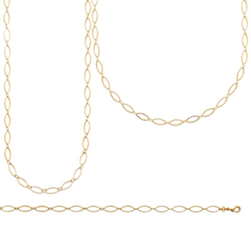 Coque de Nacre Collier plaqué or 290993