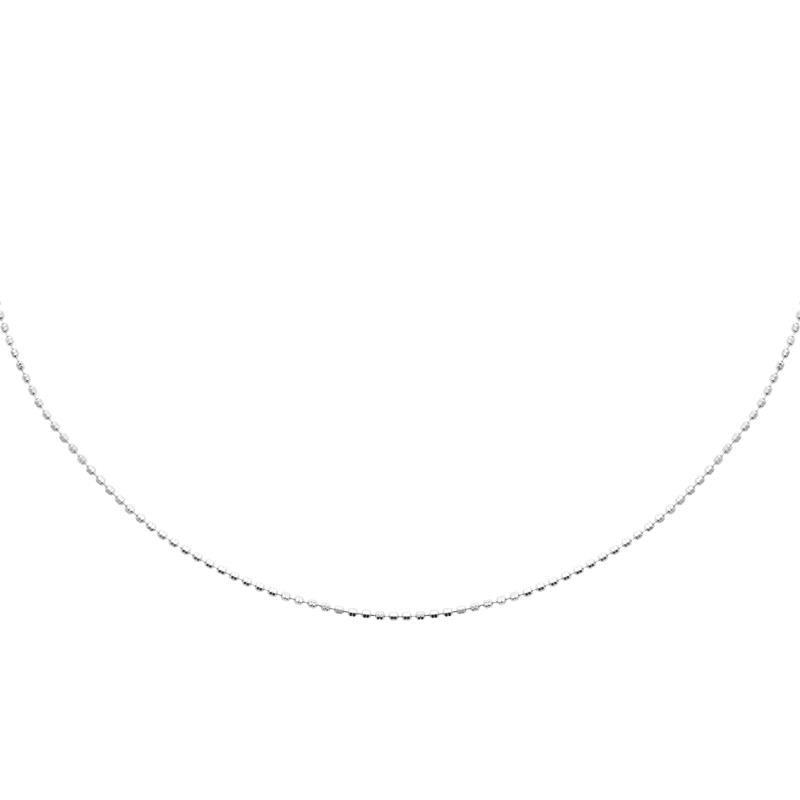 Coque de Nacre Chaîne argent 722210