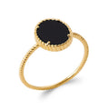 Coque de Nacre Bague plaqué or 2924007