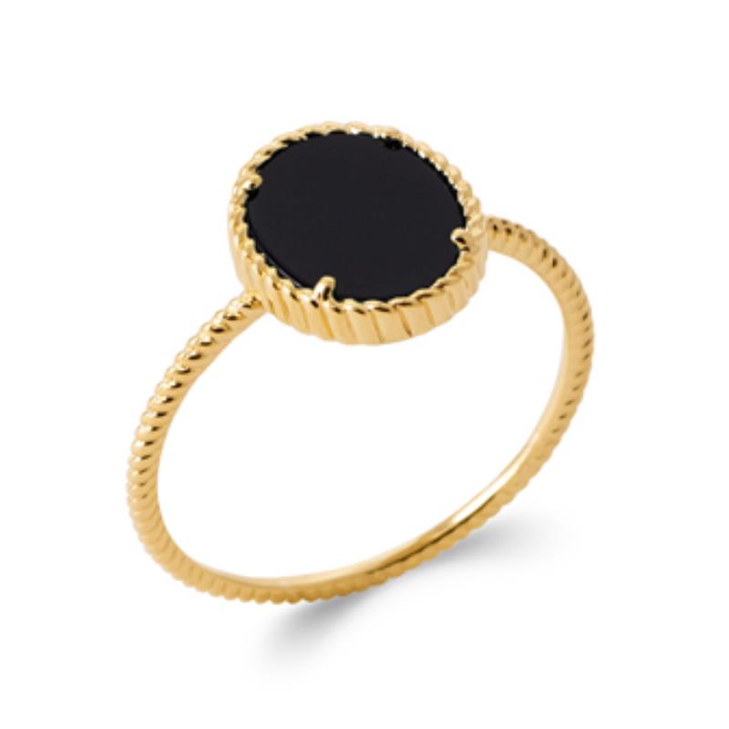 Coque de Nacre Bague plaqué or 2924007