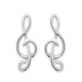 Coque de Nacre Puces d'oreilles argent 70912597