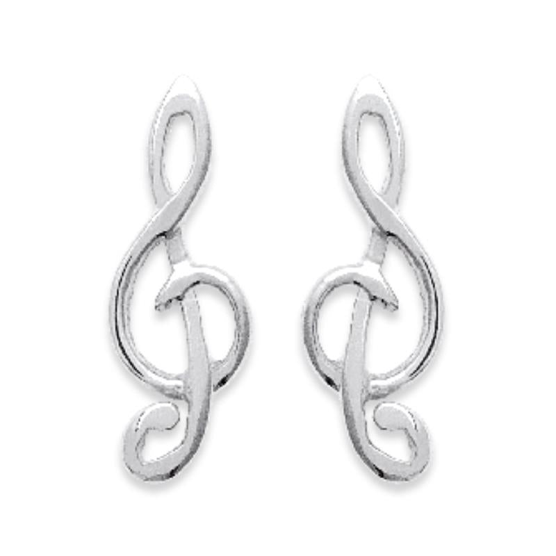 Coque de Nacre Puces d'oreilles argent 70912597