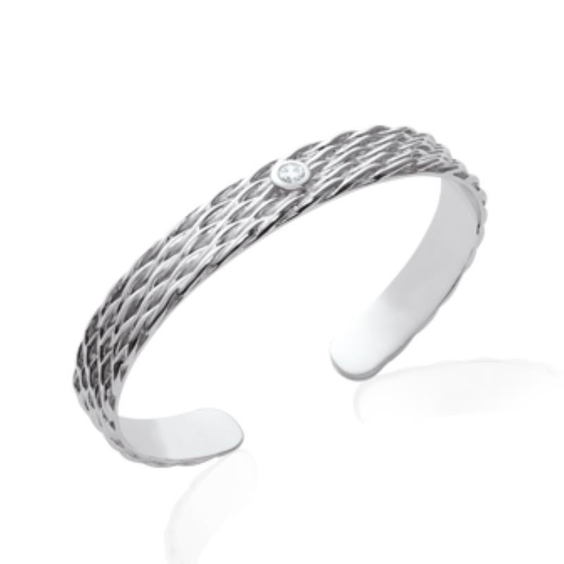 Coque de Nacre Bracelet jonc argent 871955