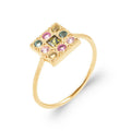 Coque de Nacre Bague plaqué or 20016205