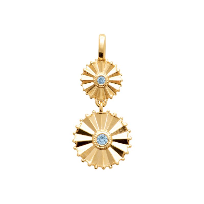 Coque de Nacre Pendentif plaqué or 2786860