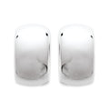 Coque de Nacre Créoles argent 166498