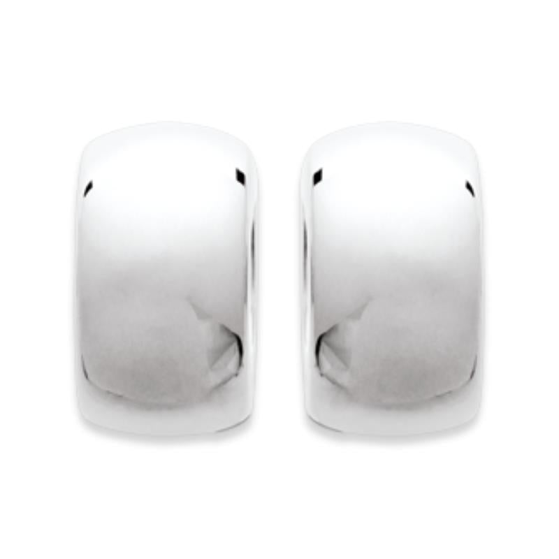 Coque de Nacre Créoles argent 166498