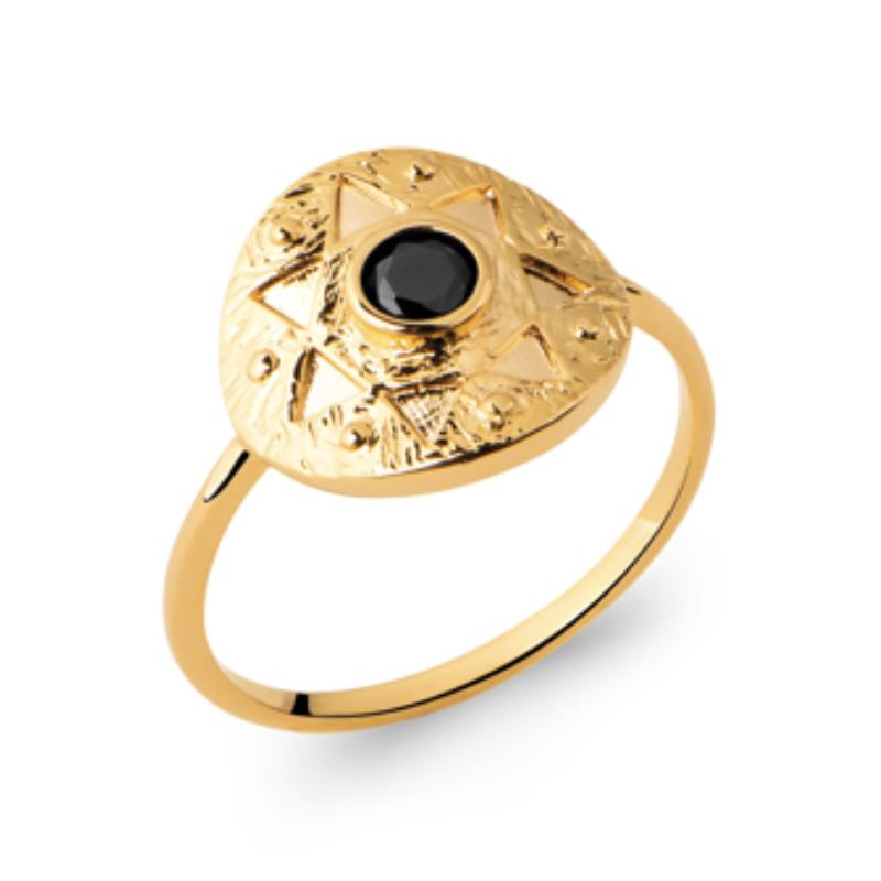 Coque de Nacre Bague plaqué or 2280307
